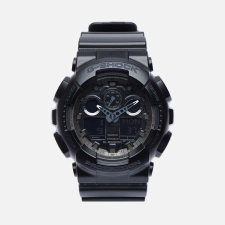 фото Наручные часы casio g-shock ga-100cf-1a camouflage dial, цвет чёрный