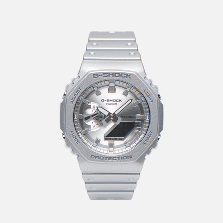 фото Наручные часы casio g-shock ga-2100ff-8a forgotten future, цвет серебряный