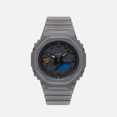 фото Наручные часы casio x futur g-shock ga-2100ft-8a, цвет серый