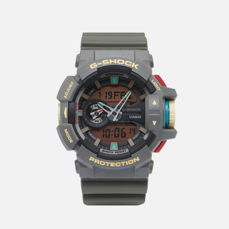 фото Наручные часы casio g-shock ga-400pc-8a, цвет серый