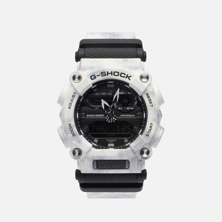 фото Наручные часы casio g-shock ga-900gc-7a, цвет белый
