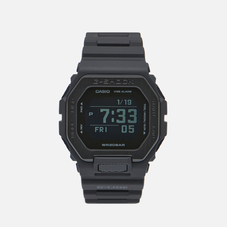 фото Наручные часы casio g-shock gbx-100ns-1, цвет чёрный