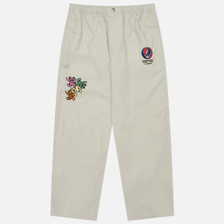 фото Мужские брюки thisisneverthat grateful dead ol'dancing bears, цвет серый, размер m
