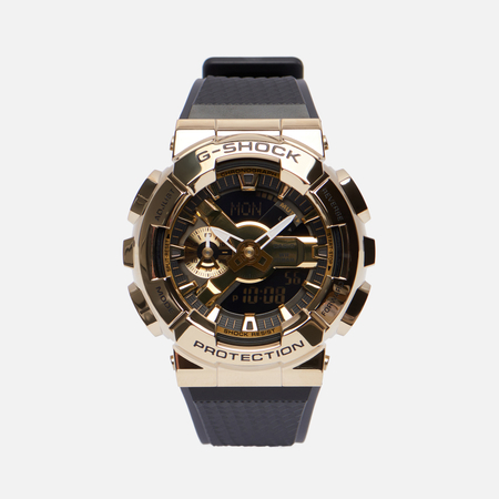 фото Наручные часы casio g-shock gm-110g-1a9, цвет золотой