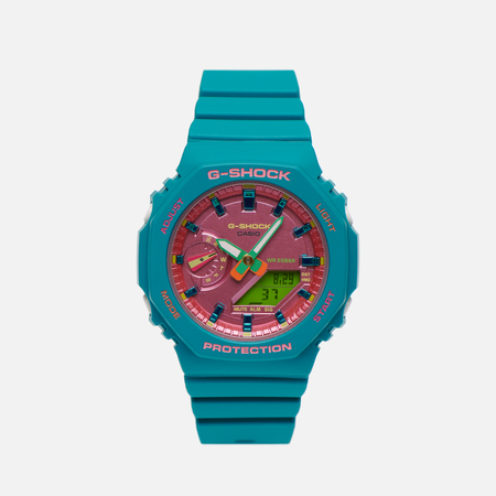 фото Наручные часы casio g-shock gma-s2100bs-3a, цвет зелёный