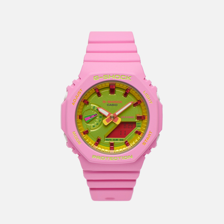 фото Наручные часы casio g-shock gma-s2100bs-4a, цвет розовый