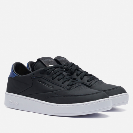 фото Кроссовки reebok club c clean, цвет чёрный, размер 40.5 eu