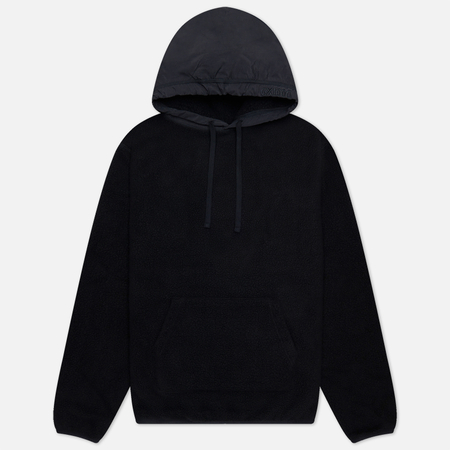 фото Мужская толстовка gx1000 polar fleece hoodie, цвет чёрный, размер s