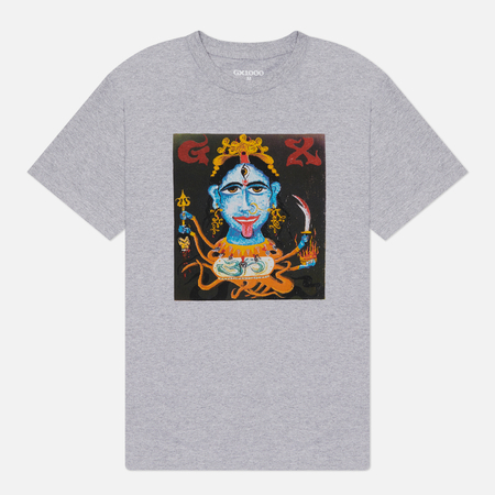 фото Мужская футболка gx1000 father time, цвет серый, размер s