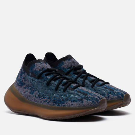 фото Кроссовки adidas originals yeezy boost 380, цвет синий, размер 36.5 eu
