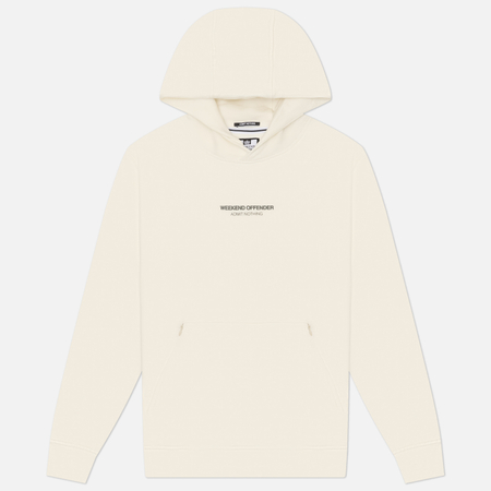 фото Мужская толстовка weekend offender cobain hoodie, цвет белый, размер s