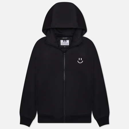 фото Мужская толстовка weekend offender rossi tricot hoodie, цвет чёрный, размер s