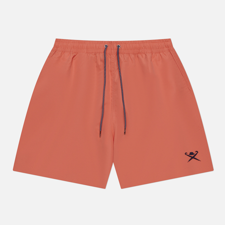 фото Мужские шорты hackett logo solid swim, цвет розовый, размер s