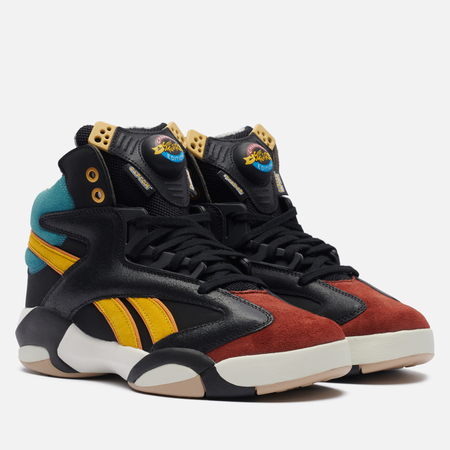 фото Кроссовки reebok x street fighter shaq attaq champion edition, цвет чёрный, размер 38.5 eu