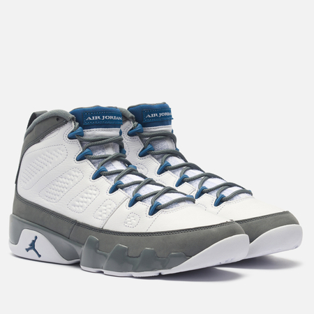 фото Мужские кроссовки jordan air jordan 9 retro, цвет белый, размер 41 eu