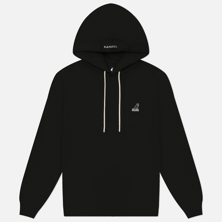 фото Мужская толстовка kangol essential hoodie, цвет чёрный, размер s