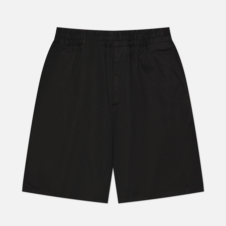 фото Мужские шорты carhartt wip flint, цвет чёрный, размер m