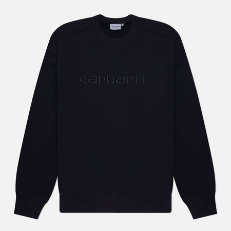 фото Мужская толстовка carhartt wip carhartt, цвет чёрный, размер s