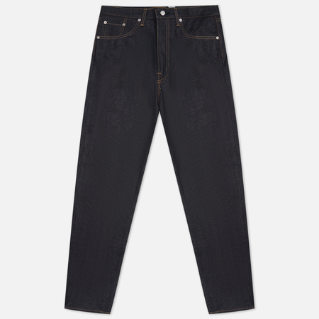 фото Мужские джинсы edwin loose tapered kaihara dark pure indigo rainbow selvage 13.5 oz, цвет синий, размер 29/32