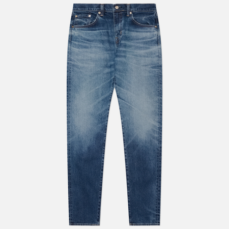 фото Мужские джинсы edwin slim tapered kaihara pure indigo stretch denim 13 oz, цвет синий, размер 30/32