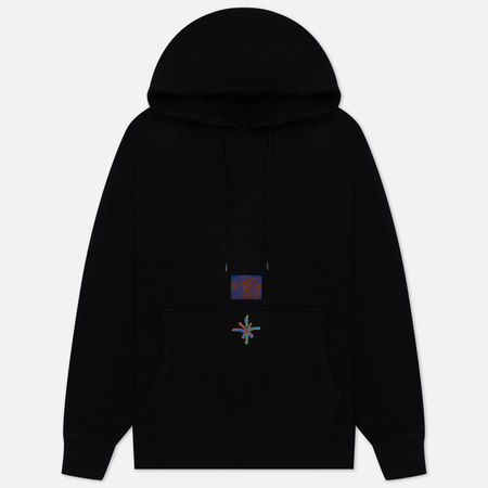 фото Мужская толстовка edwin x jonathan castro hoodie, цвет чёрный, размер s