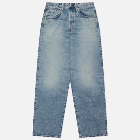 фото Мужские джинсы edwin wide kaihara dark pure indigo rainbow selvage 13.5 oz, цвет голубой, размер 38/32