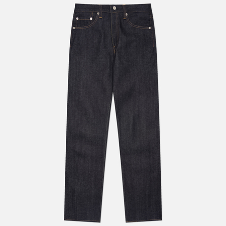 фото Мужские джинсы edwin regular straight kurabo recycle denim red selvage 14 oz, цвет синий, размер 38/32