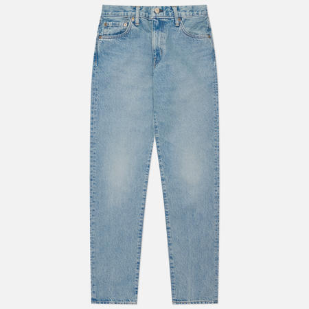 фото Мужские джинсы edwin regular tapered kaihara pure indigo openend denim 12.5 oz, цвет голубой, размер 34/32