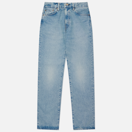 фото Мужские джинсы edwin regular straight kaihara pure indigo openend denim 12.5 oz, цвет голубой, размер 32/32