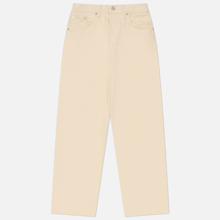 фото Мужские джинсы edwin wide kurabo natural red selvage 14 oz, цвет бежевый, размер 38/32