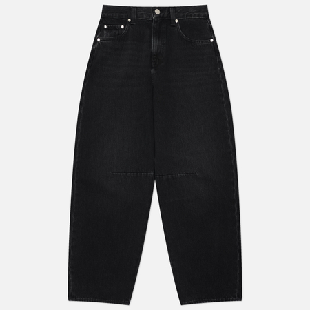 фото Женские джинсы edwin w' juniper pembroke black denim 13.56 oz, цвет чёрный, размер 29/29