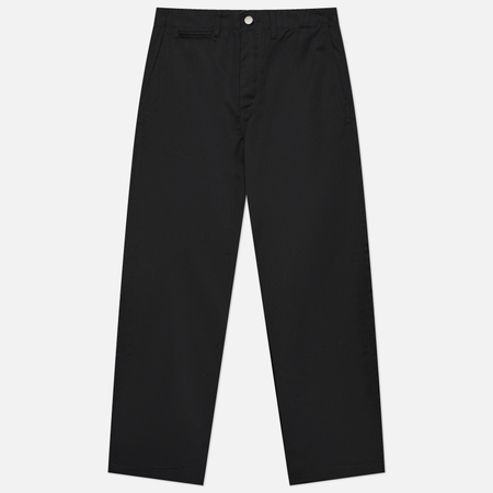 фото Мужские брюки carhartt wip harold, цвет чёрный, размер 34