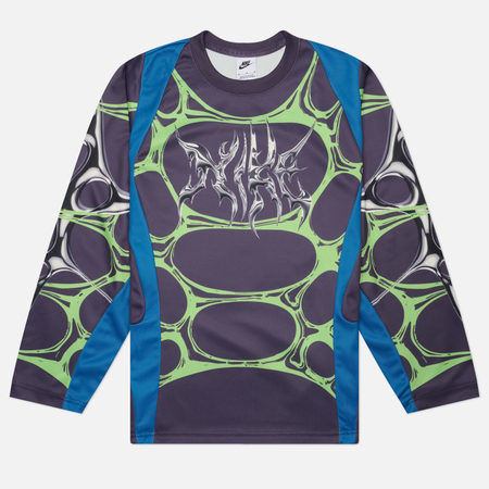 фото Мужской лонгслив nike project f.r.o.g. jelly cage, цвет фиолетовый, размер m
