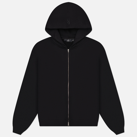 фото Мужская толстовка represent initial boxy zip hoodie, цвет чёрный, размер xxl