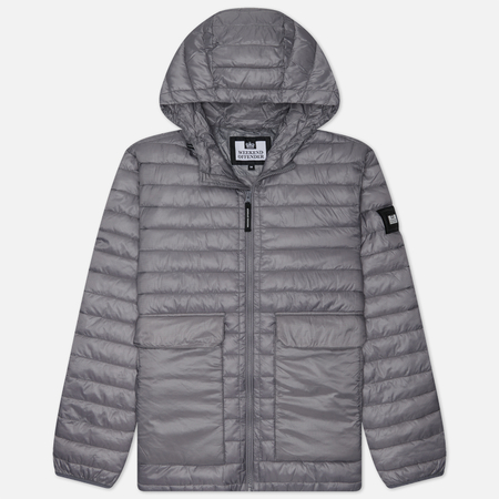фото Мужская куртка ветровка weekend offender browne packable qulted, цвет серый, размер s
