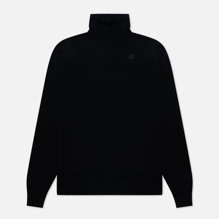 фото Мужской свитер k-way henry merino, цвет чёрный, размер m