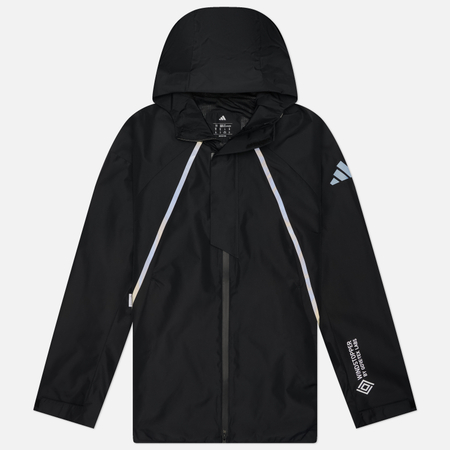фото Мужская куртка ветровка adidas originals terrex xploric gore-tex, цвет чёрный, размер m