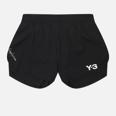 фото Мужские шорты y-3 running, цвет чёрный, размер s