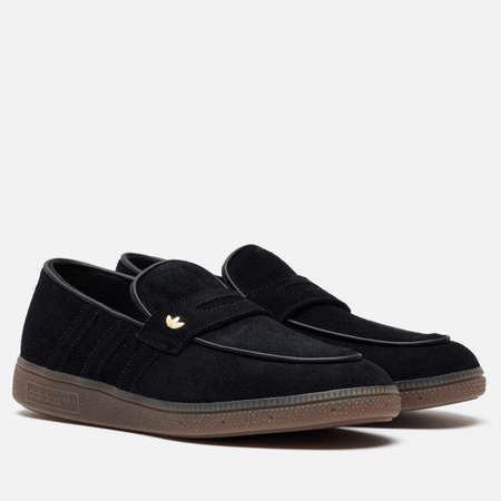фото Женские ботинки adidas originals handball spezial loafer, цвет чёрный, размер 41.5 eu