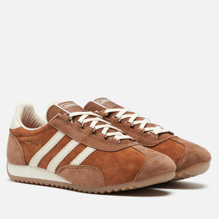 фото Кроссовки adidas originals sl 72 pt, цвет коричневый, размер 40 eu
