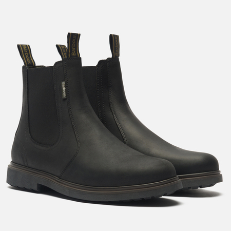 фото Мужские ботинки barbour hale chelsea, цвет чёрный, размер 46 eu