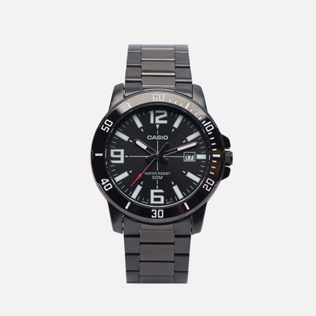 фото Наручные часы casio collection mtp-vd01b-1b, цвет чёрный