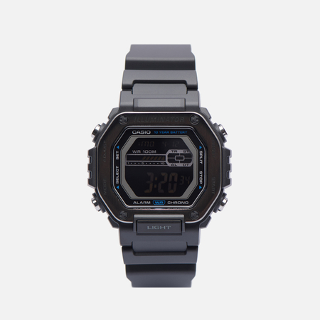 фото Наручные часы casio collection mwd-110h-8b, цвет чёрный