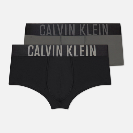 фото Комплект мужских трусов calvin klein underwear 2-pack low rise trunk intense power, цвет комбинированный, размер s