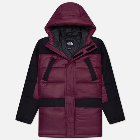 фото Мужская куртка парка the north face himalayan insulated, цвет фиолетовый, размер s