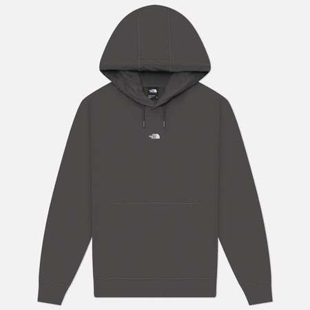 фото Мужская толстовка the north face essential light relaxed hoodie, цвет серый, размер l