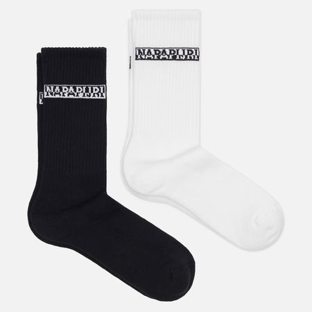 фото Комплект носков napapijri box 2-pack, цвет комбинированный, размер 41-46 eu