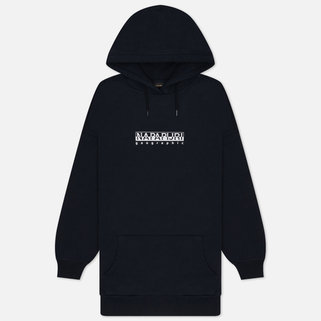 фото Женская толстовка napapijri b-box hoodie 2, цвет чёрный, размер xs