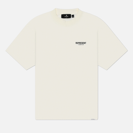 фото Мужская футболка represent represent owners club oversized, цвет белый, размер m