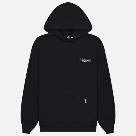 фото Мужская толстовка represent represent owners club script hoodie, цвет чёрный, размер l